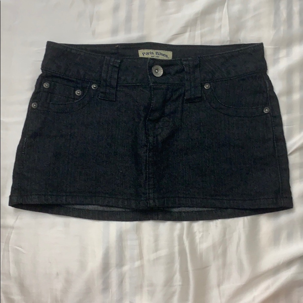 Jean denim skirt